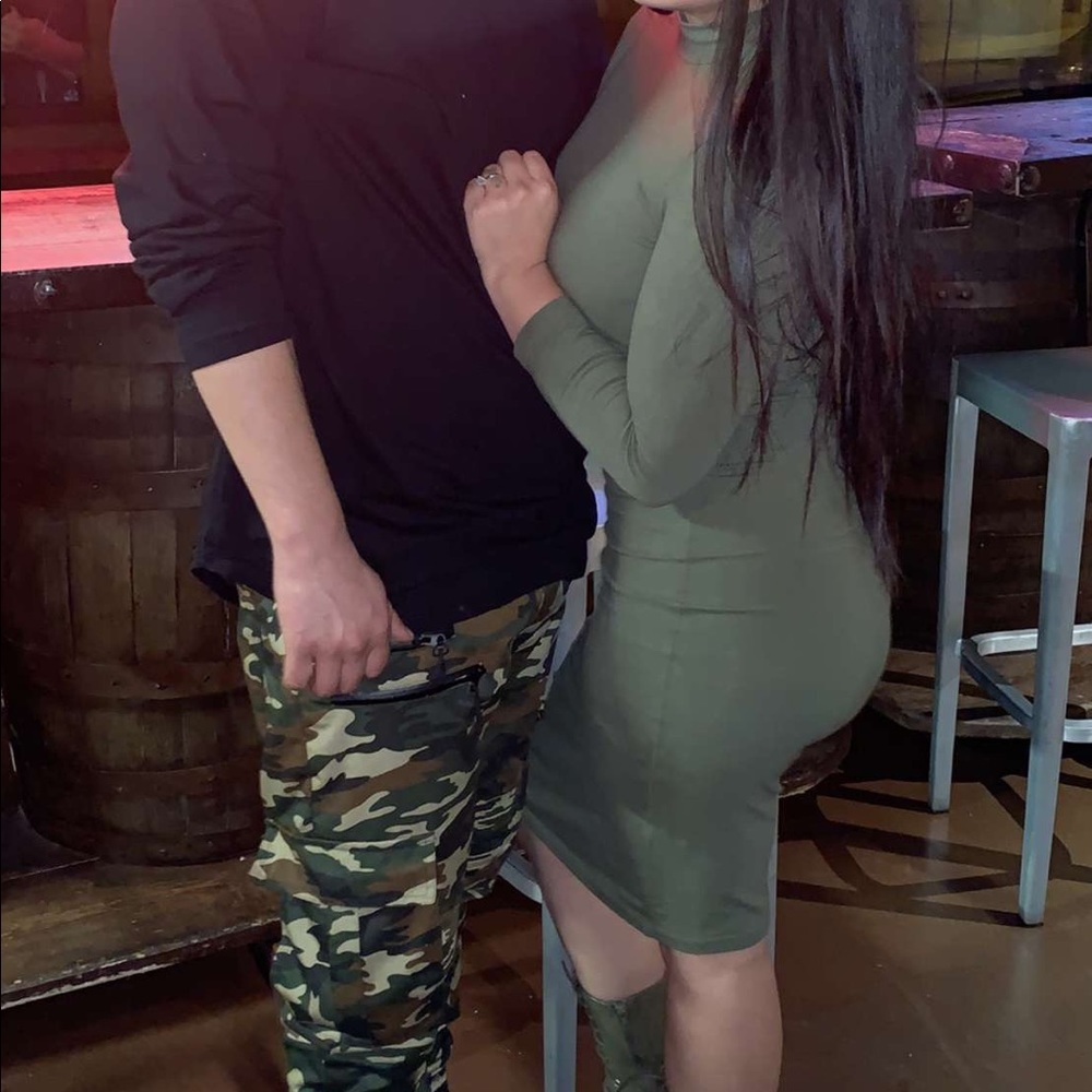 Forever 21 green dress